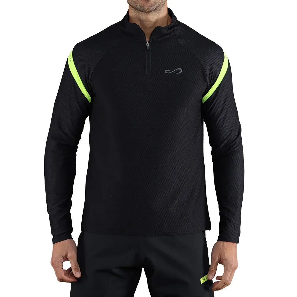 Epic Lhee Half Zip Sweatshirt Black M - Endless - FashionsVida