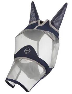 Fliegenmaske Armour Shield Pro Full Mask, navy/grey XS - Le Mieux - FashionsVida