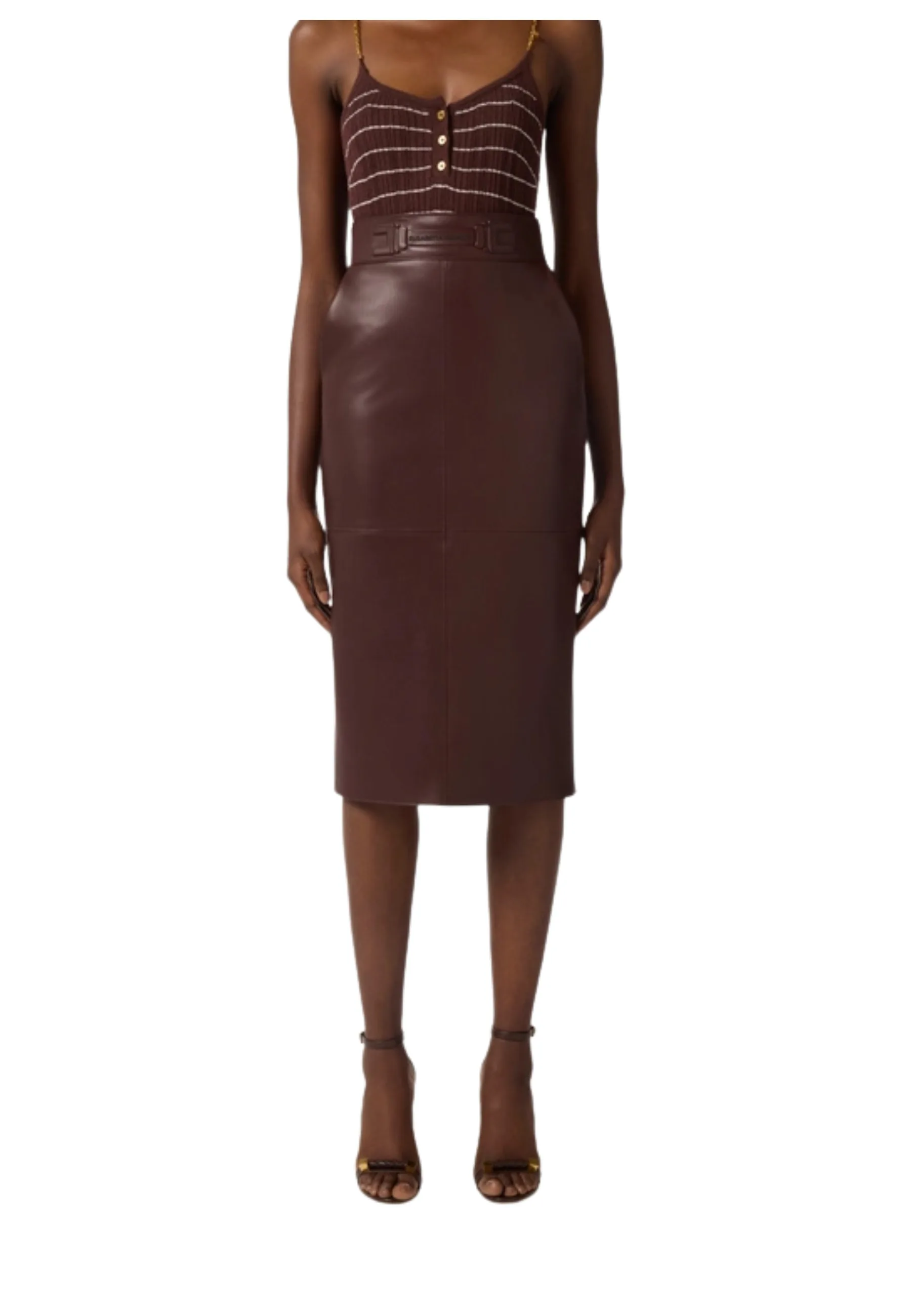 GONNA Donna EFFETTO NAPPA - Elisabetta Franchi - FashionsVida