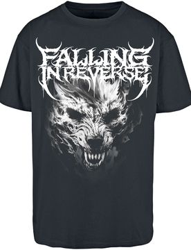 T-Shirt - Wolf - S bis 4XL - für Männer - Größe 4XL - schwarz - Lizenziertes Merchandise! - Männer - male
