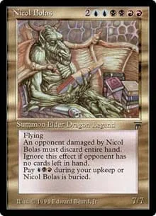 Nicol Bolas Legends - Magic: The Gathering - FashionsVida