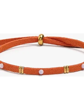 Pulsera de cordón ajustable con abalorios decorativos - Parfois - FashionsVida