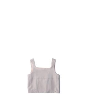 Top scollo quadrato ROSA CHIARO XXL