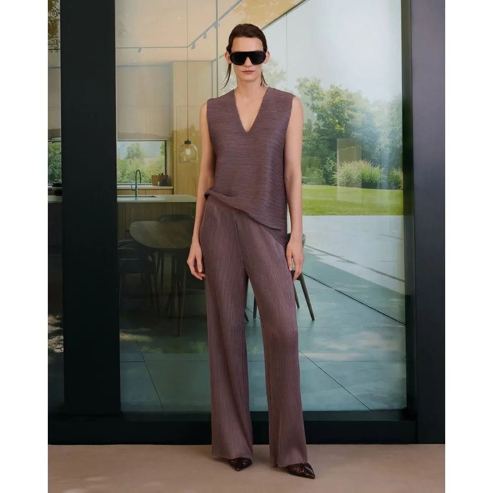 Pantalón de mujer ancho - Woman Limited El Corte Inglés - FashionsVida
