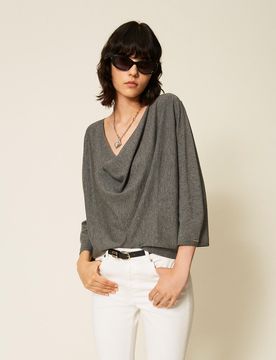 Twinset Maxi pull double usage