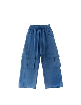 MONNALISA Cargo wide leg BLU 4
