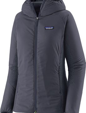 Atmungsaktiver Stepp- Und Daundenjacken W's Nano-Air Light Hybrid Hoody Smolder Blue für Damen Größe S Navy blau