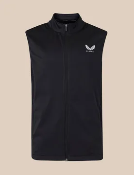 Unisex Softshell Gilet - Black Black S unisex - Castore - FashionsVida