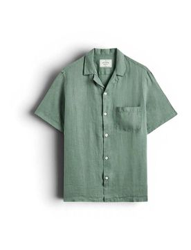 Portuguese Flannel Camicia in lino