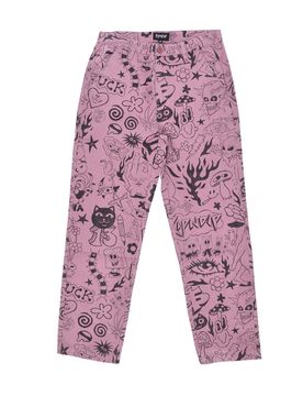 Pantalone Lungo Uomo We Don't Care Twill Pants Mauve