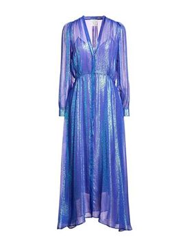 Vestido largo Mujer Azul eléctrico 1,2 Mujer