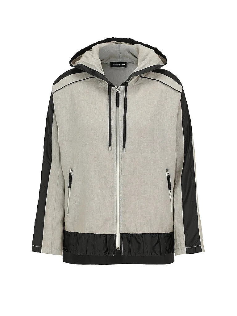 Giacca in felpa grigio chiaro 40 - Doris Streich - FashionsVida