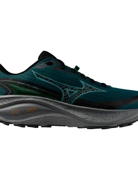Neo Lumina Trail Running Shoes Foliage Green / North Atlantic / Quiet Shade UK 11 Men - Mizuno - FashionsVida