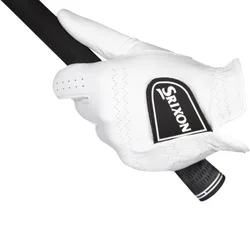 Lederhandschuh Premium Cabretta, weiss xl