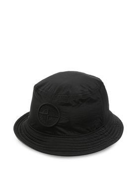 Stone Island Logo-Patch Bucket Hat