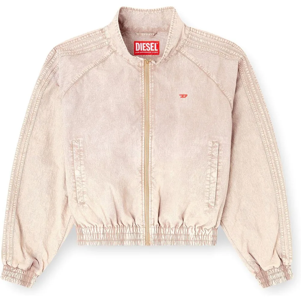 Cazadora de mujer cortavientos con bandas atleticas - Diesel - FashionsVida