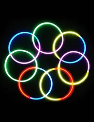 Knicklichter Party-Gadget bunt 100 Stück