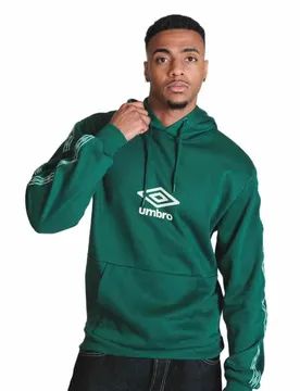 Sweat à Capuche Tape Ambrosia Green / White M Homme