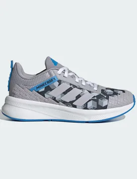 SCARPE MINECRAFT FORTARUN 4.0 JUNIOR 40 Glory Grey / Glory Grey / Lucid Ray Blue - Adidas - FashionsVida