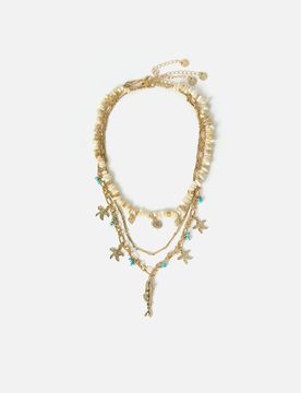 Fish ensemble collier avec pendentif