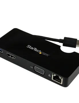 Docktravel-usb 3.0 Hdmi Ou Vga Black One Size unisex