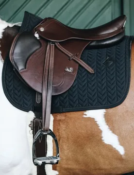 Schabracke FISHBONE schwarz VS - Kentucky Horsewear - FashionsVida