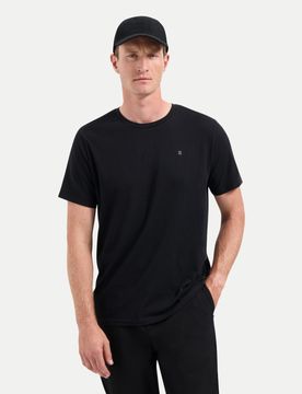 No Excess Basic T-Shirt Schwarz L