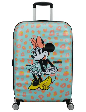 Valigia A Rotelle Wavebreaker Disney Spinner 67/2 Tsa 6l Minnie Pastel Dots One Size