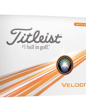 Golfbälle Velocity - 12er Pack, orange