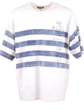 Dolce&Gabbana A Maniche Corte 77195 White XL - Dolce & Gabbana - FashionsVida