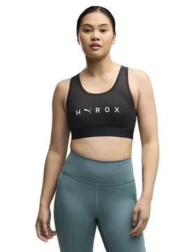 Soutien-gorge De Sport à Impact Moyen X Hyrox Black XS