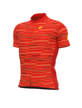 Maglia ciclismo SOLID STEP rosso