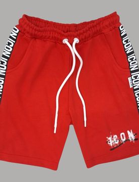 Bermuda Felpa con Bande Laterali e Logo, Comfort Elegante