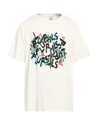 T-shirts Herren Weiß 3XL,L Herren