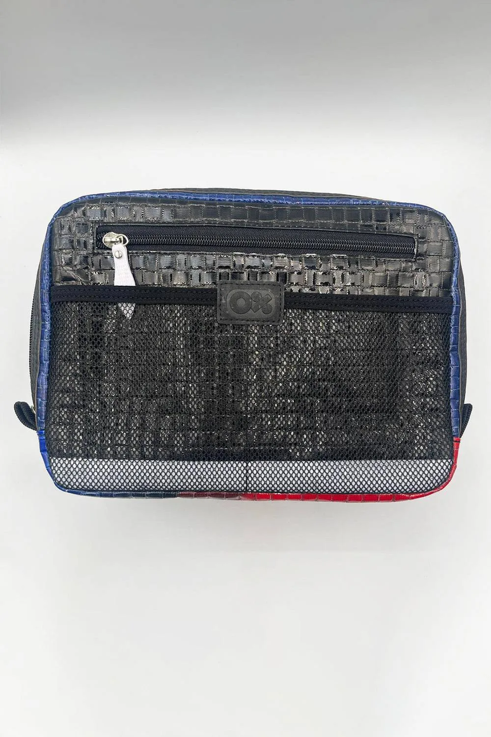 Unisex Upcycled Medium Hip Bag - Multicolor - Size: One Size - SVNX - FashionsVida