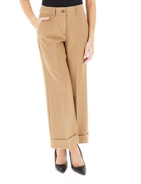 Pantalone con risvolto CAMMELLO 50
