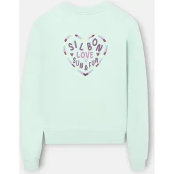 Sudadera de mujer corazón love