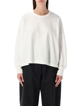 Effortless Minimal Long-Sleeve T-Shirt - Oversized Fit
