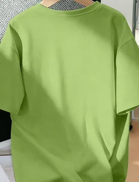 Camiseta de cuello redondo con estampado gráfico para adolescentes varones, verano - Shein - FashionsVida
