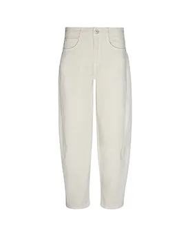 Jeans Balloon Fit LOLAH JOY crema 36/L28 - Opus - FashionsVida