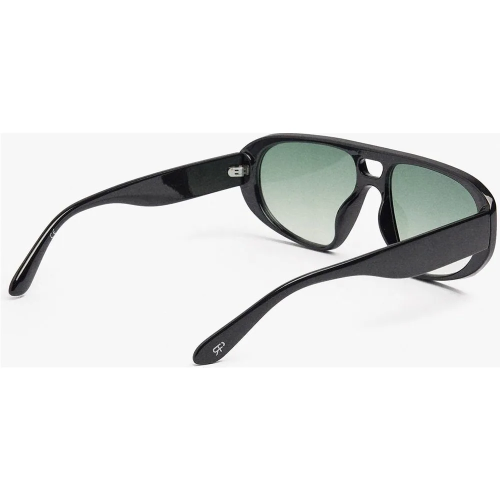 Gafas de sol de mujer con protección uv y forma rectangular en liso - Parfois - FashionsVida