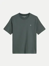 Marc O' Polo shirt mit Logo-Print Grün S