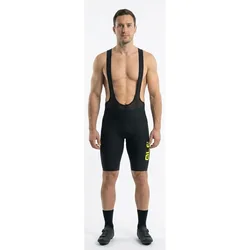Salopette Winter Black / Yellow Fluor
