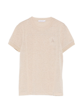 PATRIZIA PEPE t-shirt donna beige