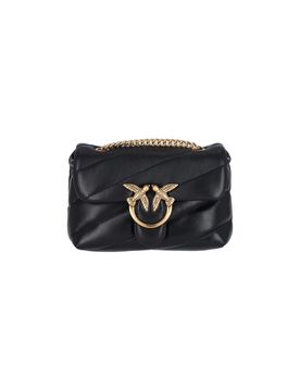 Love Puff Baby Shoulder Bag Sheepskin Leather