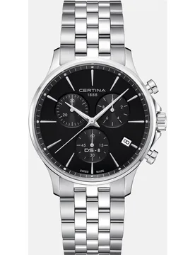 Reloj de hombre DS8 C0454171105100 cronógrafo de acero gris - Certina - FashionsVida