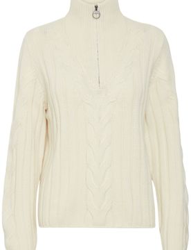 Oxmo Jersey blanco lana