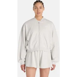 Chaqueta Bomber casual de mujer French Terry