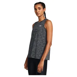 T-shirt Sans Manches Tech Twist Black / White XL