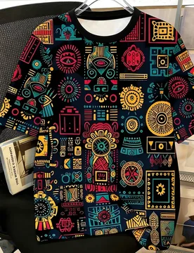 Diseño de estampado de pato en los músculos abdominales, ropa deportiva casual de verano de moda para hombres, parte superior para hombres - Shein - FashionsVida